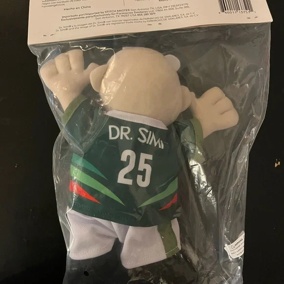 DR. SIMI MEXICAN SOCCER TEAM PLUSH TOY 1 PC - Picture 3 of 3